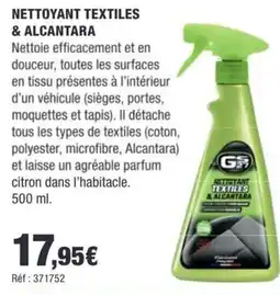 Autobacs GS27 NETTOYANT TEXTILES & ALCANTARA offre