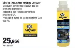 Autobacs BARD AHL Décrystallisant Adblue Curatif offre