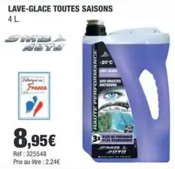 Autobacs SMB AUTO LAVE-GLACE TOUTES SAISONS offre