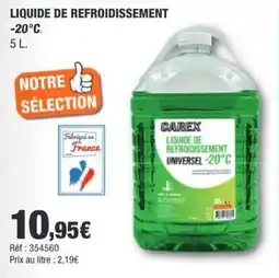Autobacs CAREX LIQUIDE DE REFROIDISSEMENT offre