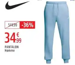 Intersport Nike Pantalon Homme offre