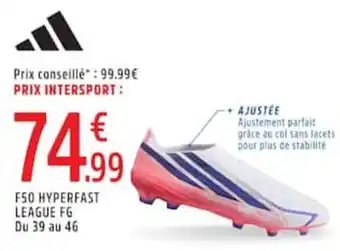 Adidas F50 Hyperfast League FG