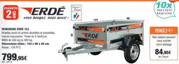 Autobacs ERDÉ Remorque 153 offre
