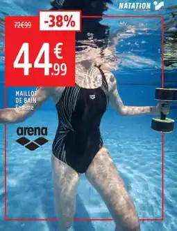 Intersport arena MAILLOT DE BAIN Femme offre