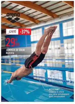 Intersport arena Jammer de bain Homme offre