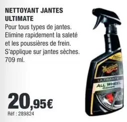 Autobacs Meguiar's NETTOYANT JANTES ULTIMATE offre