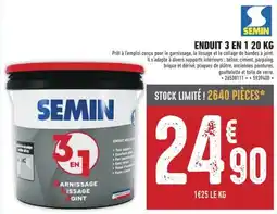 Brico Cash SEMIN ENDUIT 3 EN 1 offre