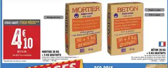 MORTIER Adjuvanté