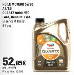 Autobacs TotalEnergies QUARTZ offre