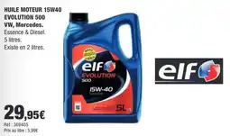 Autobacs elf Huile moteur 15W40 offre