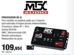 Autobacs MTX AUDIO PROCESSEUR RE-Q offre