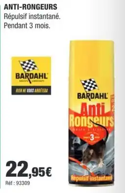 Autobacs BARD AHL Anti-Rongeurs offre