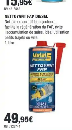 Autobacs Metal5 Nettoyant FAP Diesel offre