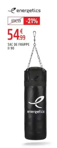 Intersport energetics SAC DE FRAPPE II 90 offre