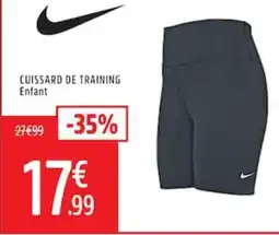 Intersport Nike CUISSARD DE TRAINING Enfant offre