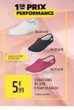 Intersport CHAUSSONS DE GYM offre