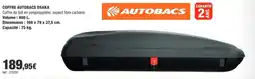 Autobacs AUTOBACS COFFRE OSAKA offre