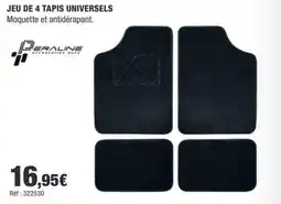 Autobacs PERALINE Tapis universels offre