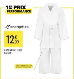 Intersport energetics KIMONO DE JUDO Enfant offre