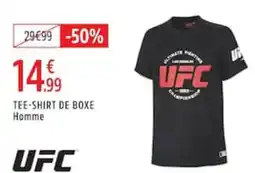 Intersport UFC TEE-SHIRT DE BOXE offre