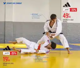 Intersport adidas KIMONO DE JUDO Adulte offre