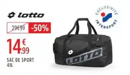 Intersport LOTTO SAC DE SPORT offre