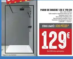 Brico Cash PAROI DE DOUCHE offre