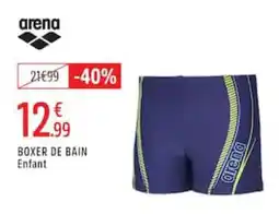 Intersport arena BOXER DE BAIN Enfant offre