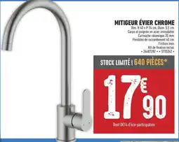 Brico Cash Mitigeur évier chrome offre