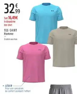 Intersport Under Armour TEE-SHIRT Homme offre