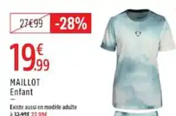 Intersport Maillot enfant offre