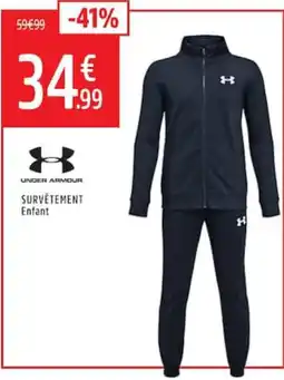 Intersport UNDER ARMOUR SURVÊTEMENT Enfant offre