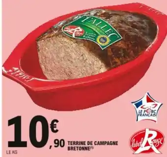 E.Leclerc Terrine de Campagne Bretonne offre