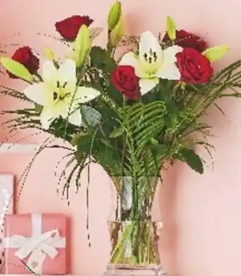E.Leclerc Bouquet duo roses et lys offre