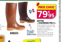 Kiriel AIGLE BOTTES « CHAMBORD PRO 2 » offre
