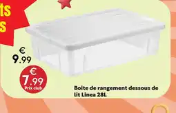 Maxi Bazar Linea boite de rangement dessous de lit offre