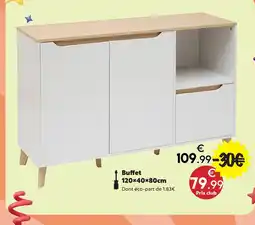 Maxi Bazar Buffet offre