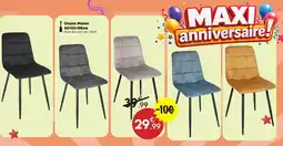 Maxi Bazar Chaise mateo offre