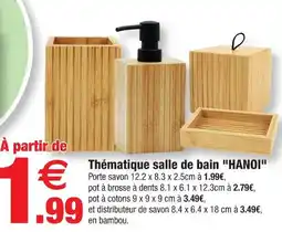 Bazarland Thématique salle de bain hanoi offre