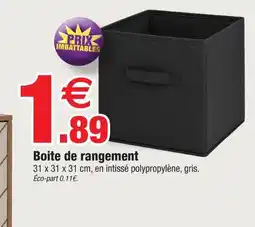 Bazarland Boite de rangement offre