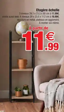 Bazarland Étagère échelle offre