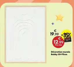 Maxi Bazar Décoration murale bobby offre