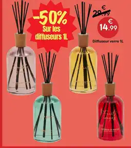 Maxi Bazar Diffuseur verre bubble gum offre