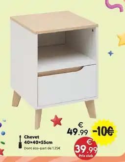 Maxi Bazar Chevet offre