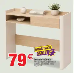 Bazarland Console roundy offre
