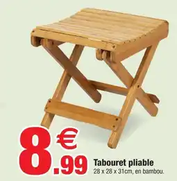 Bazarland Tabouret pliable offre