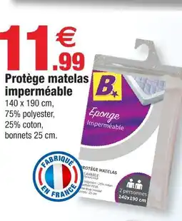 Bazarland Protège matelas imperméable offre