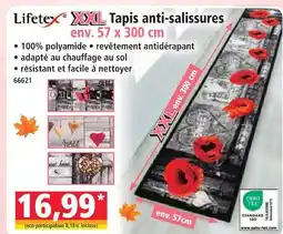 Norma Lifetex xxl tapis anti-salissures offre