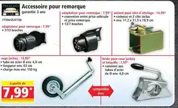 Norma Diamond adaptateur pour remorque offre