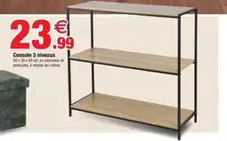 Bazarland Console 3 niveaux offre
